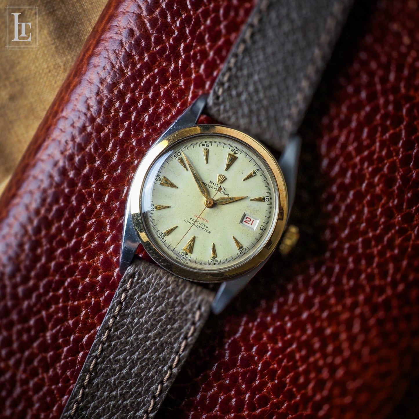 Rolex 6104 “Ovettone” steel & gold