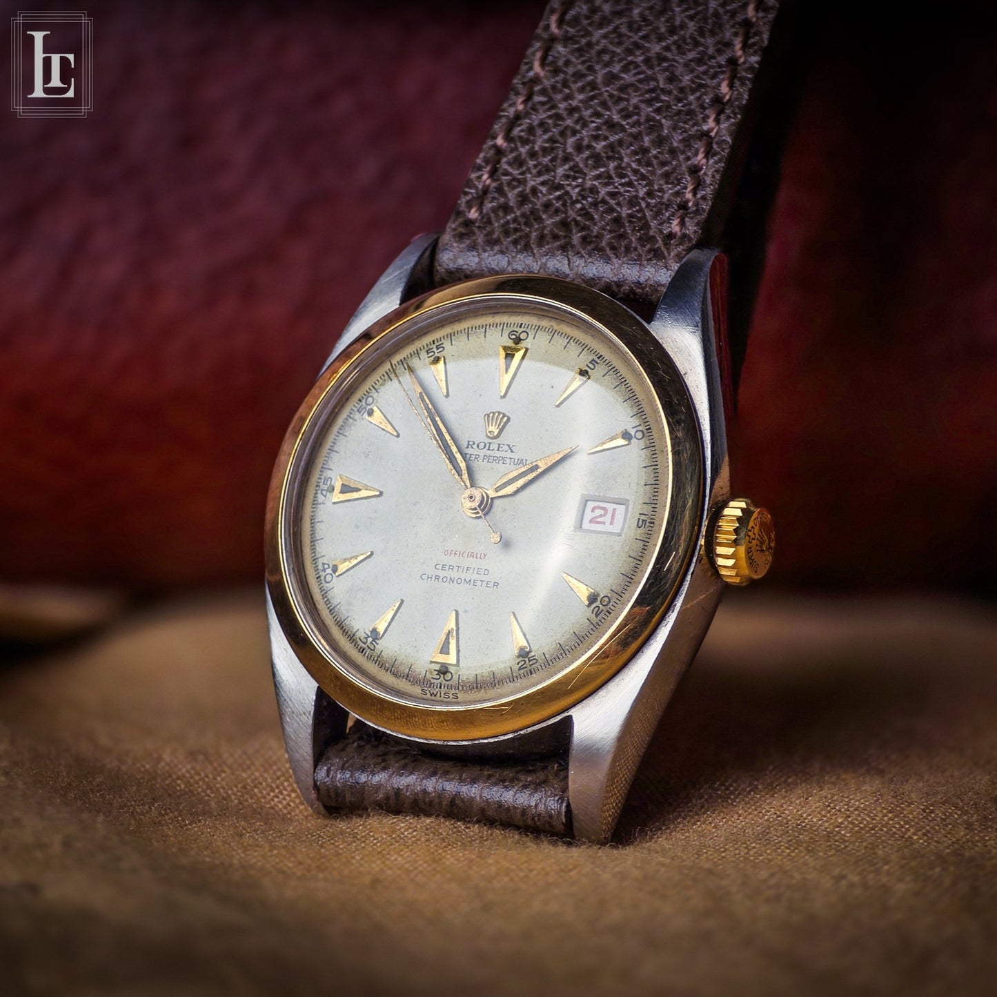 Rolex 6104 “Ovettone” steel & gold