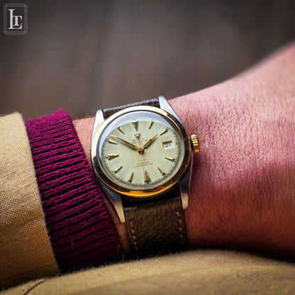 Rolex 6104 “Ovettone” steel & gold