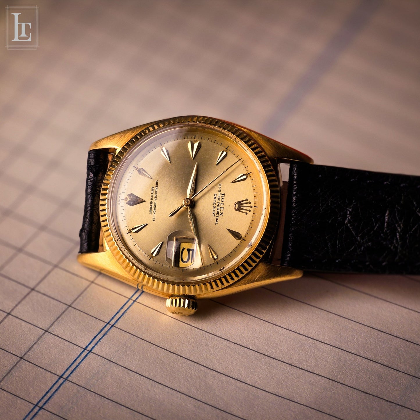 Rolex Datejust 6605 oro giallo