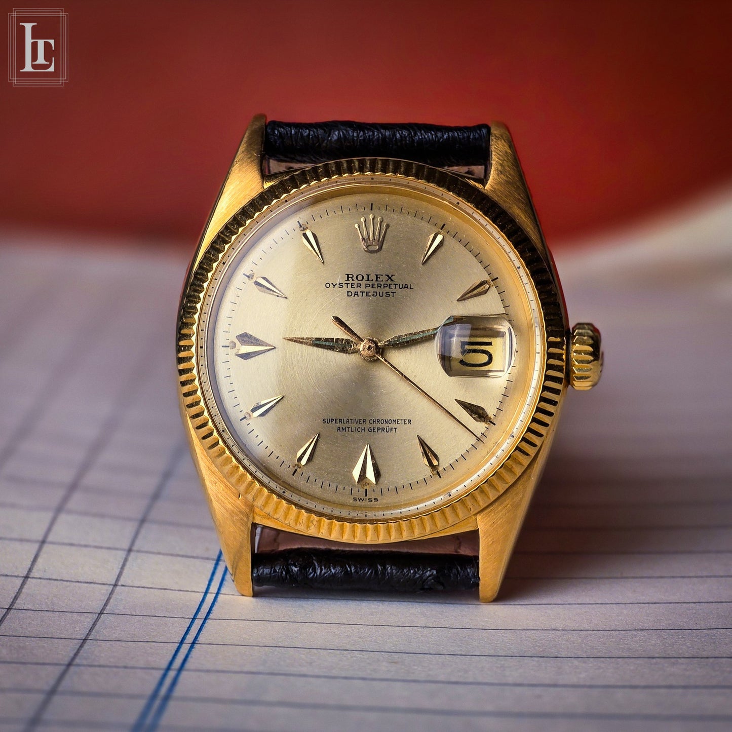 Rolex Datejust 6605 oro giallo