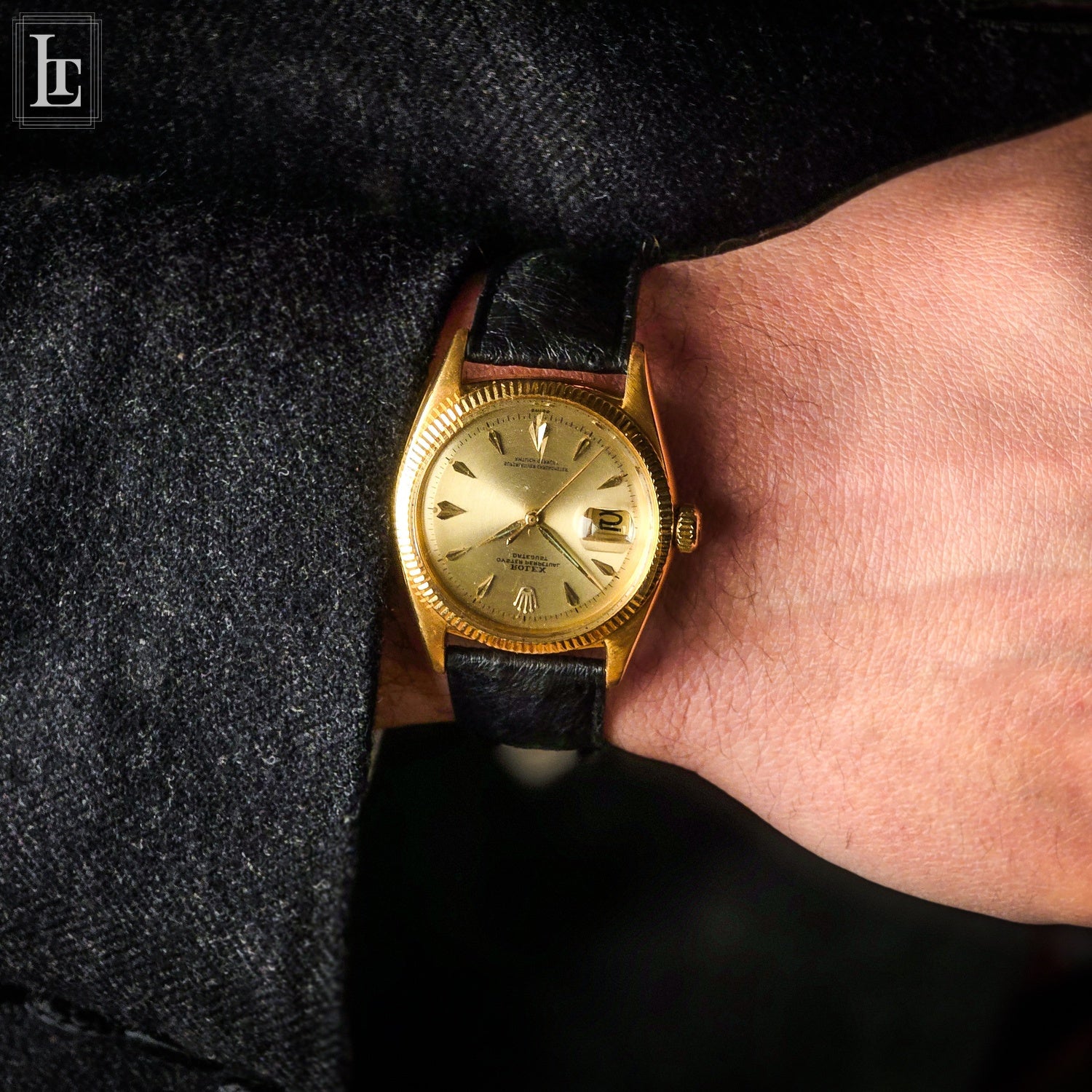 Rolex Datejust 6605 yellow gold – Luxo Time Firenze