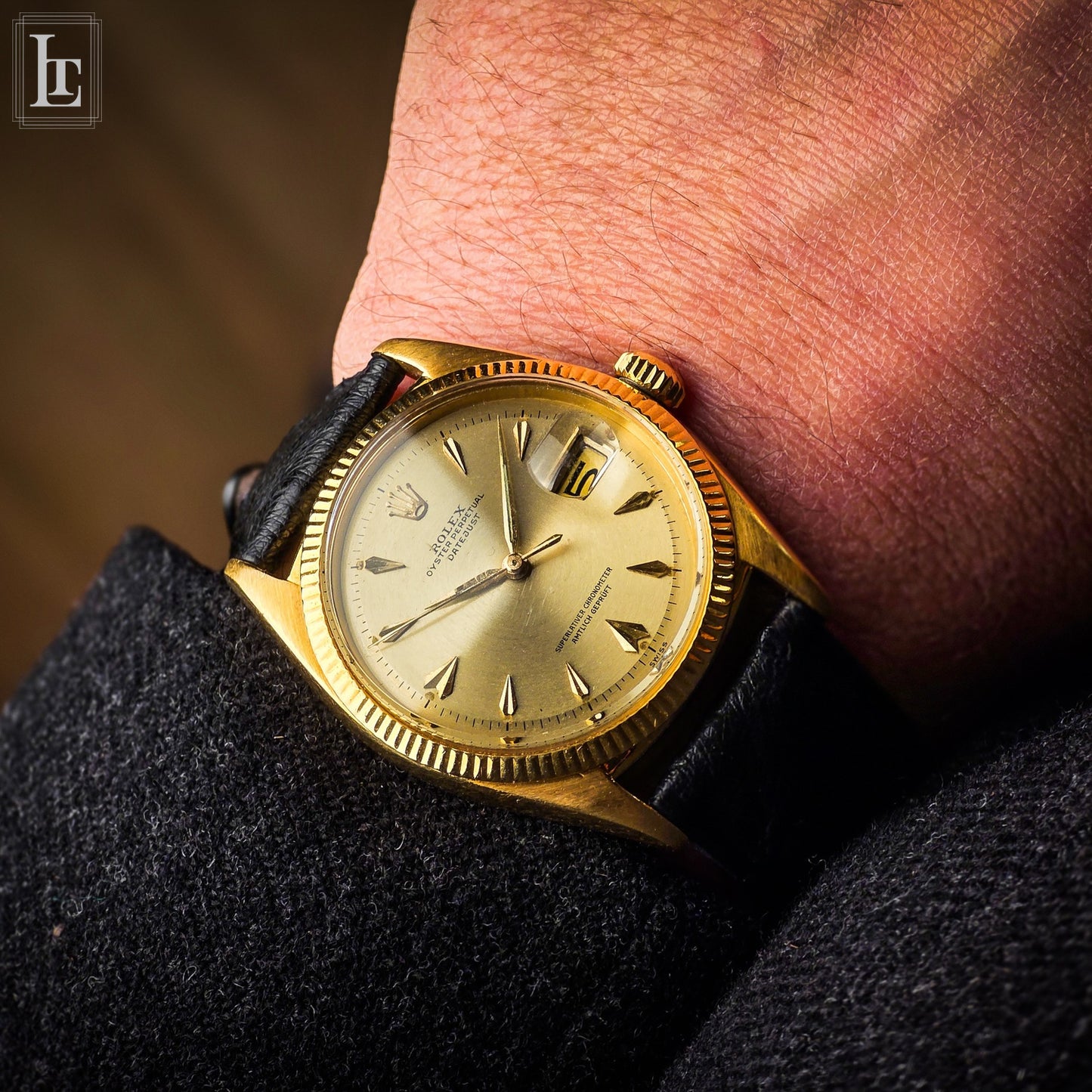 Rolex Datejust 6605 oro giallo