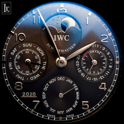 IWC Portoghese Calendario Perpetuo oro b&p IW502218