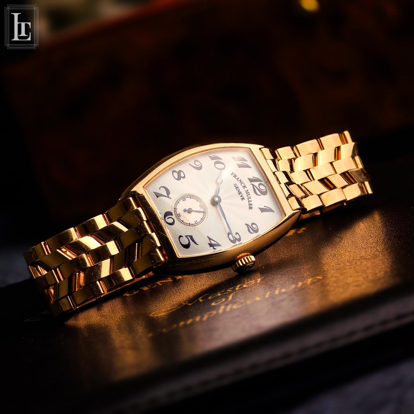 Frank Muller Casablanca Cintrée Or Rouge