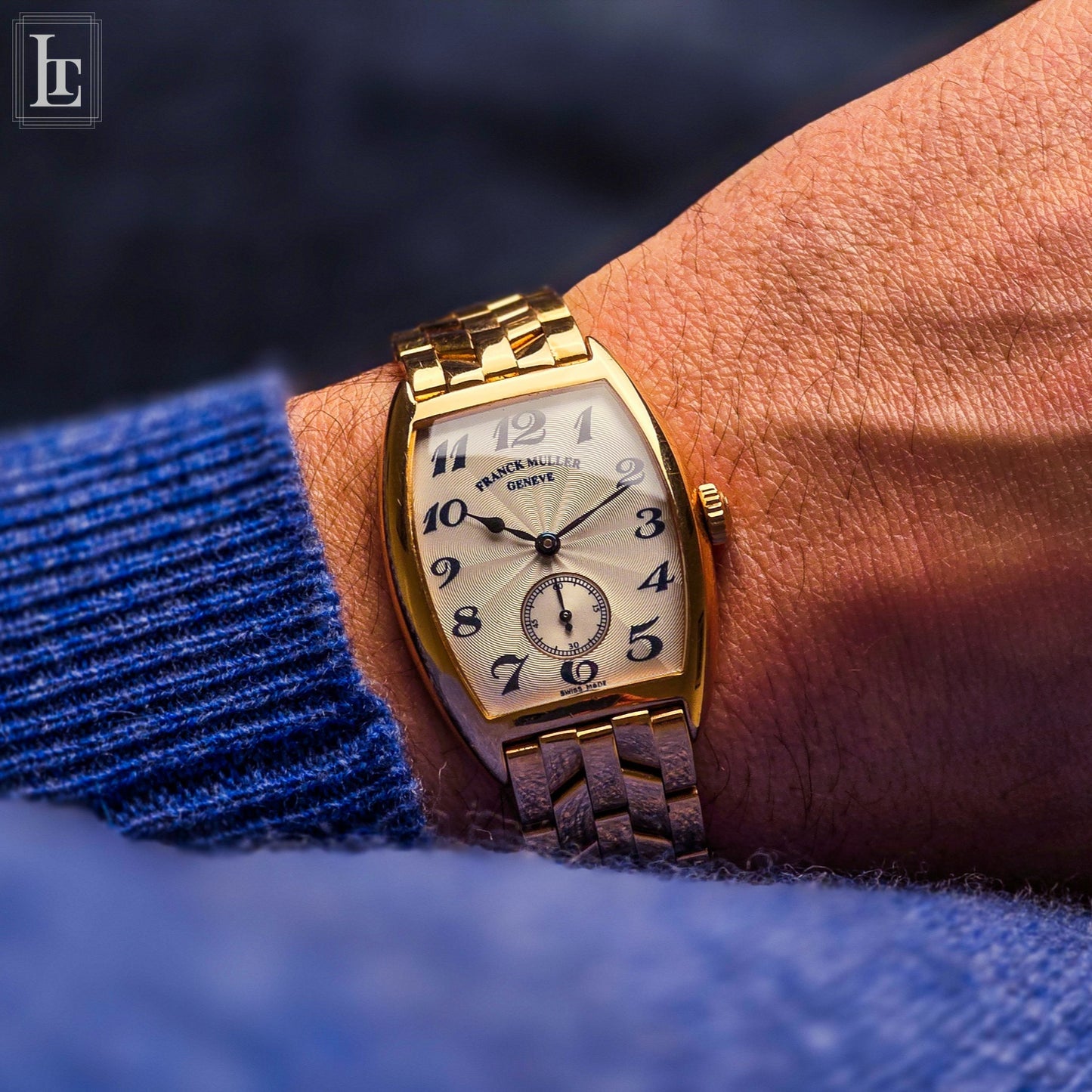 Frank Muller Casablanca Cintrée Or Rouge