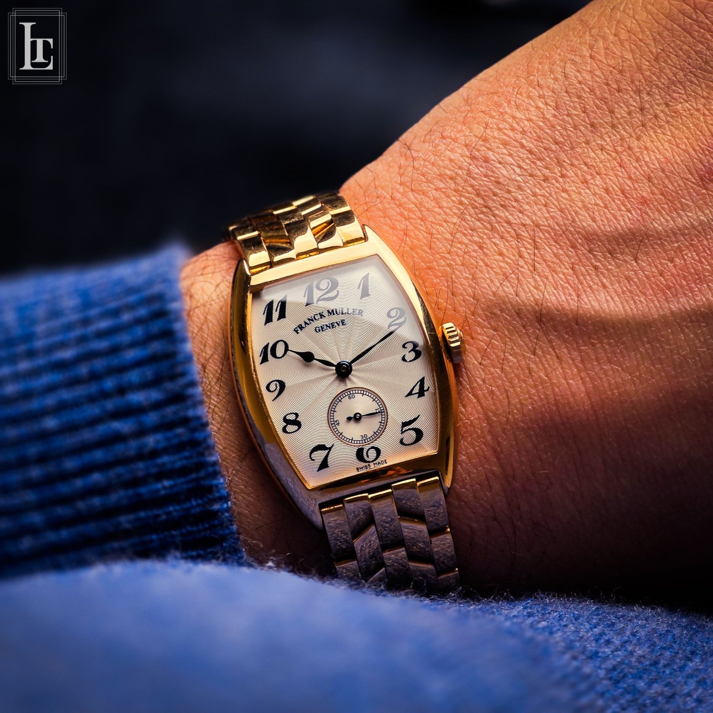Frank Muller Casablanca Cintrée Or Rouge