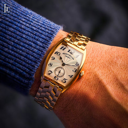 Frank Muller Casablanca Cintrée Or Rouge