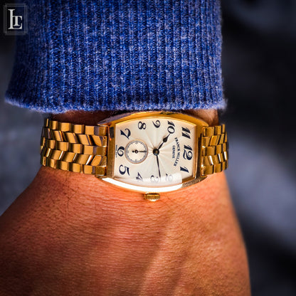 Frank Muller Casablanca Cintrée Or Rouge