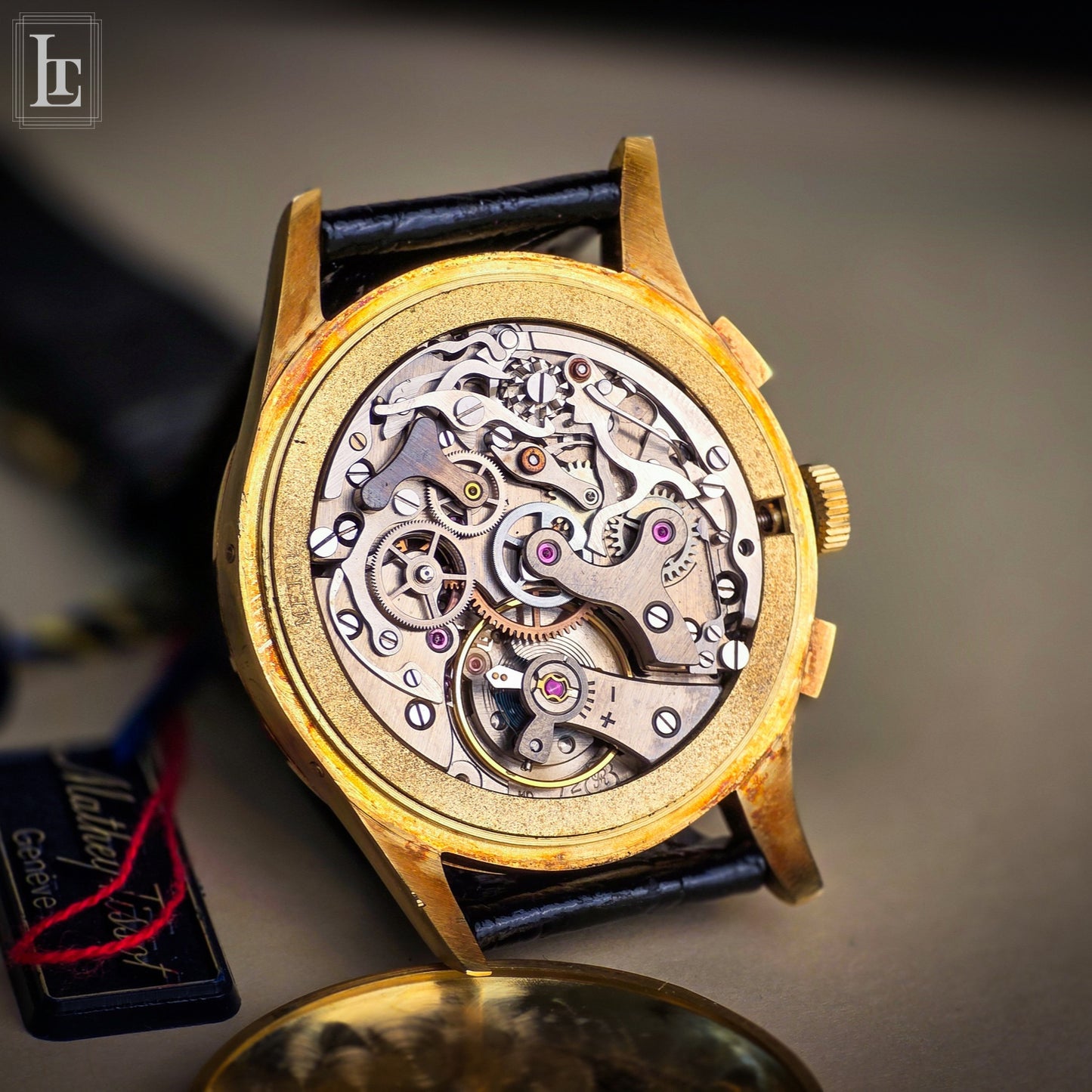 Mathey-Tissot Triple Calendar Moon chronograph yg NOS