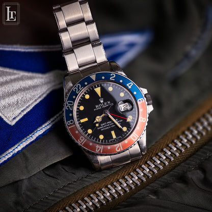 Rolex GMT Master 1675 "Long E" MK1