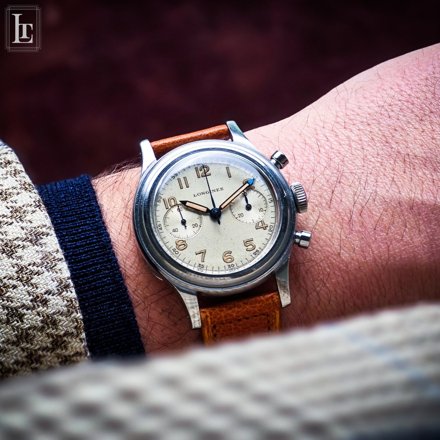 Longines 13zn Cronografo "Doppia linguetta" Rif. 5415