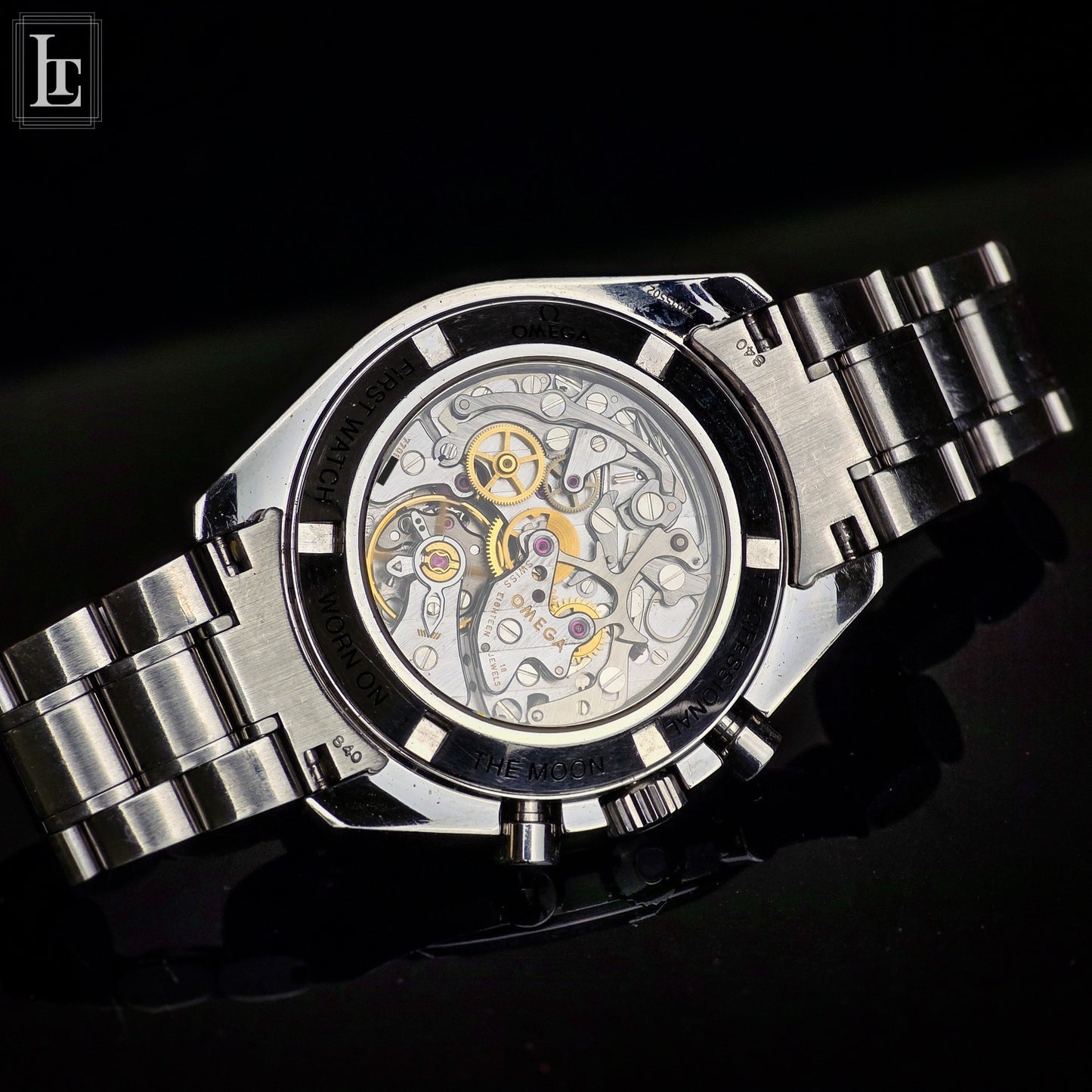 Omega Speedmaster Professional open caseback