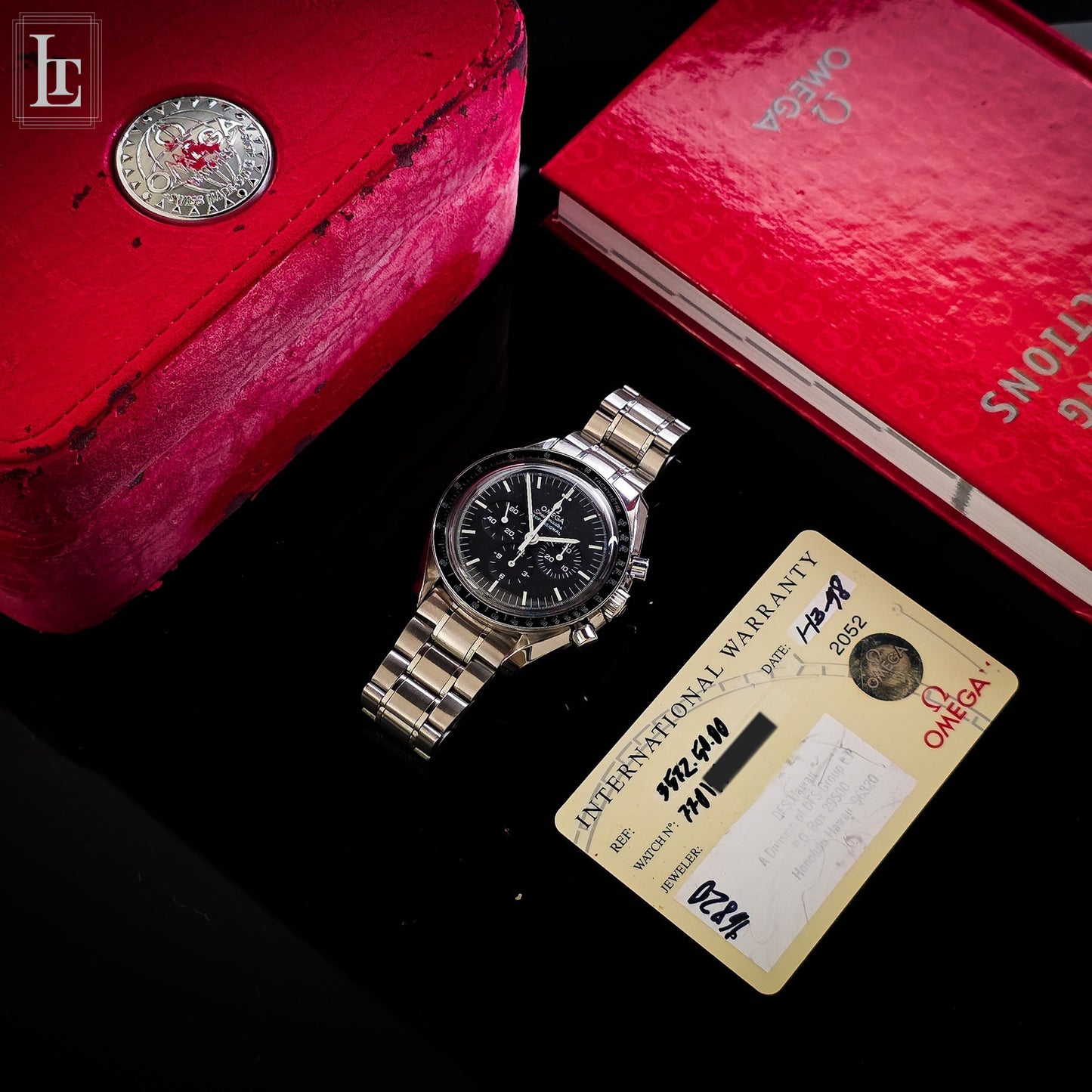 Omega Speedmaster Professional open caseback