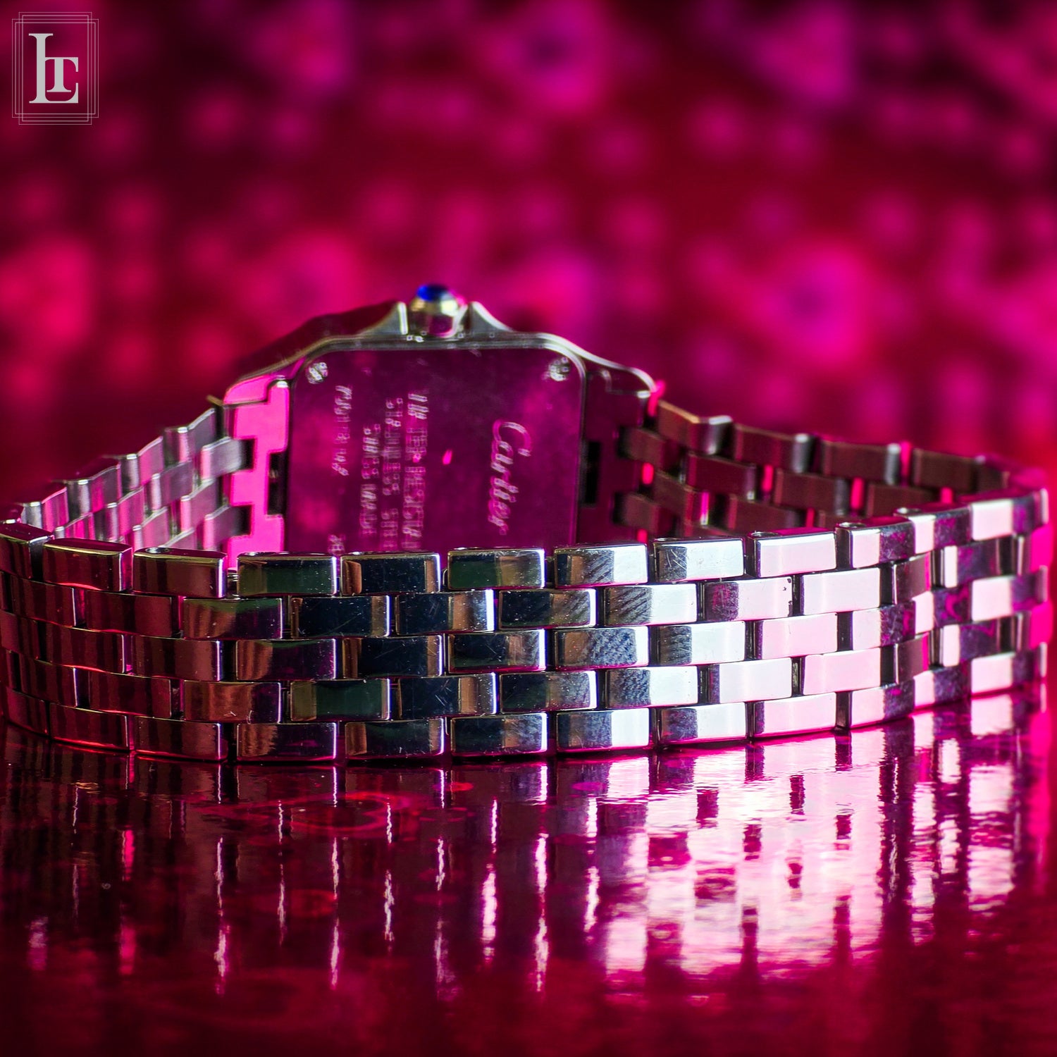 Cartier Santos Lady quartz – Luxo Time Firenze