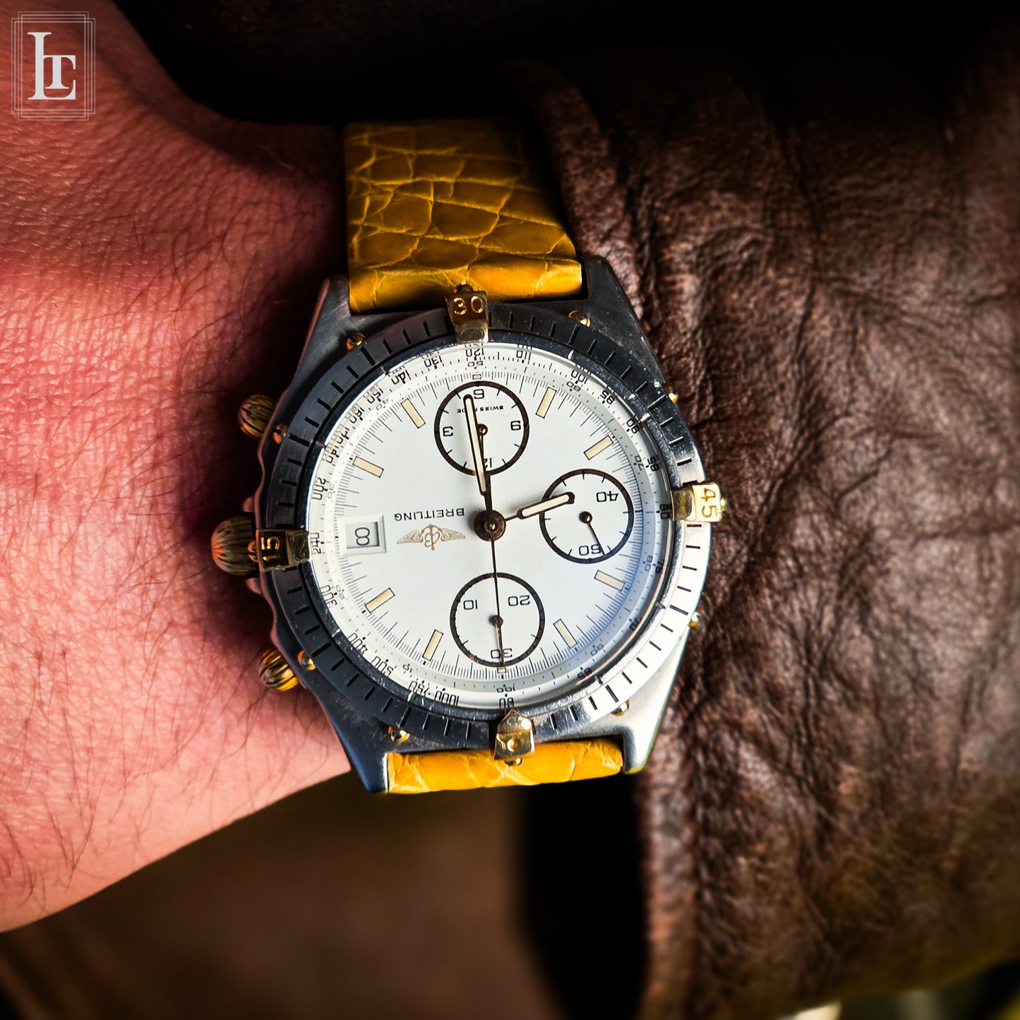 Breitling Chronomat bianco