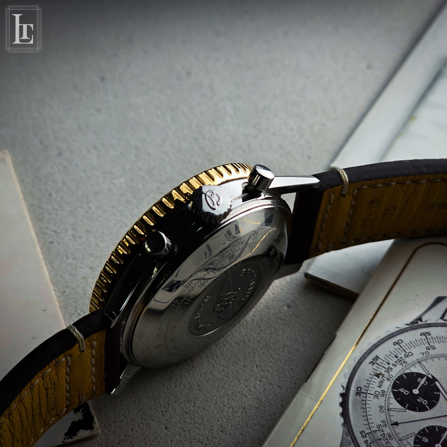 Breitling Navitimer Valjoux 7750 bianco