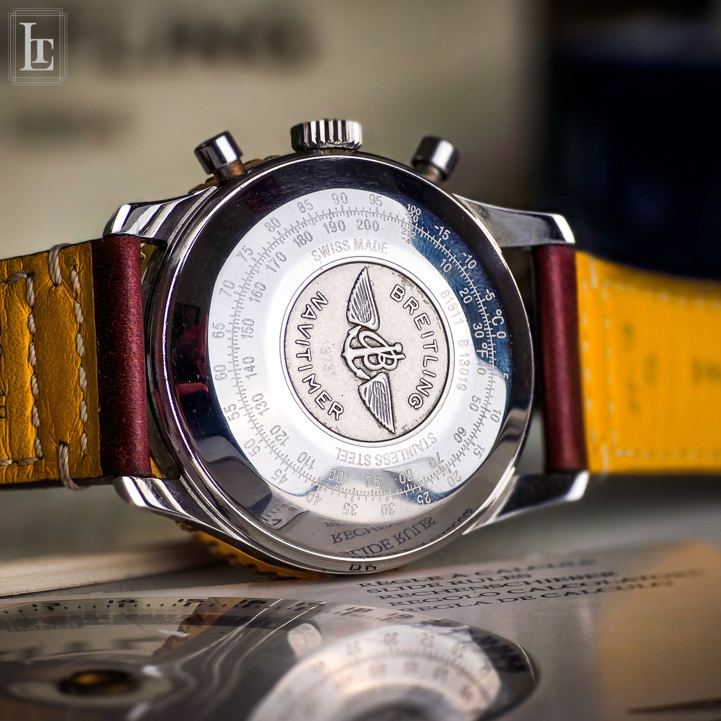 Breitling Navitimer Valjoux 7750 bianco