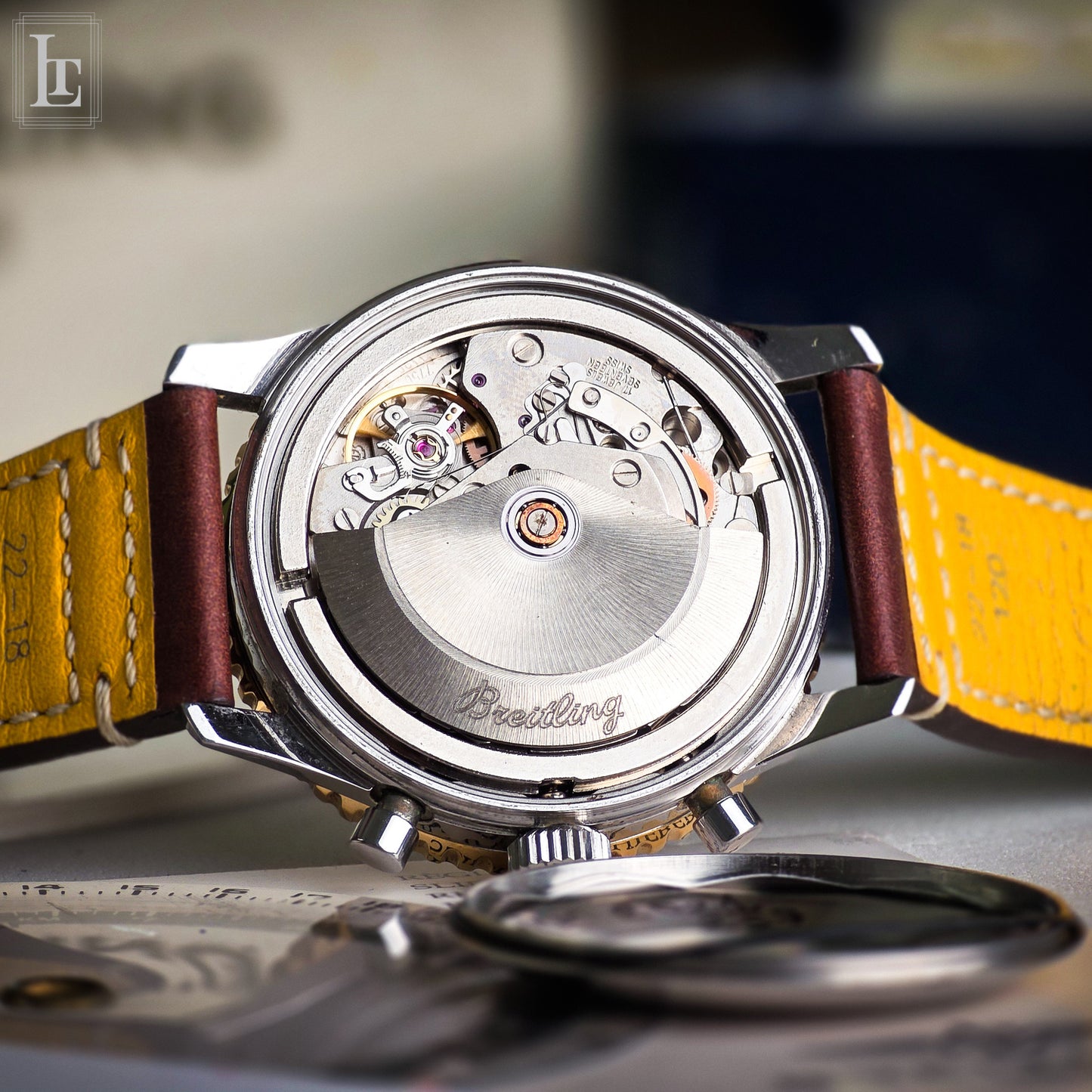 Breitling Navitimer Valjoux 7750 bianco
