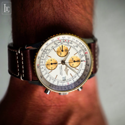 Breitling Navitimer Valjoux 7750 bianco