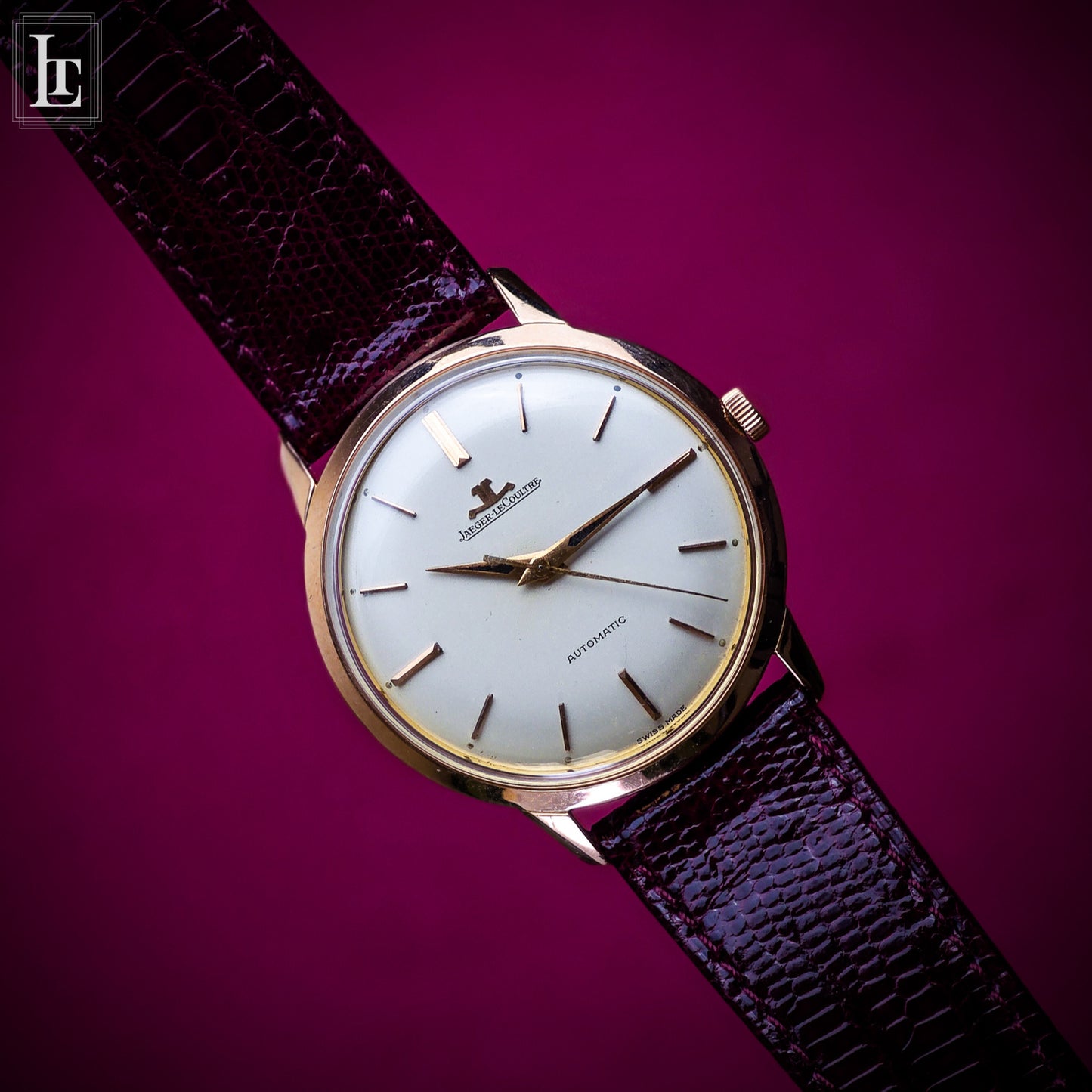 Jaeger LeCoultre classic rose gold