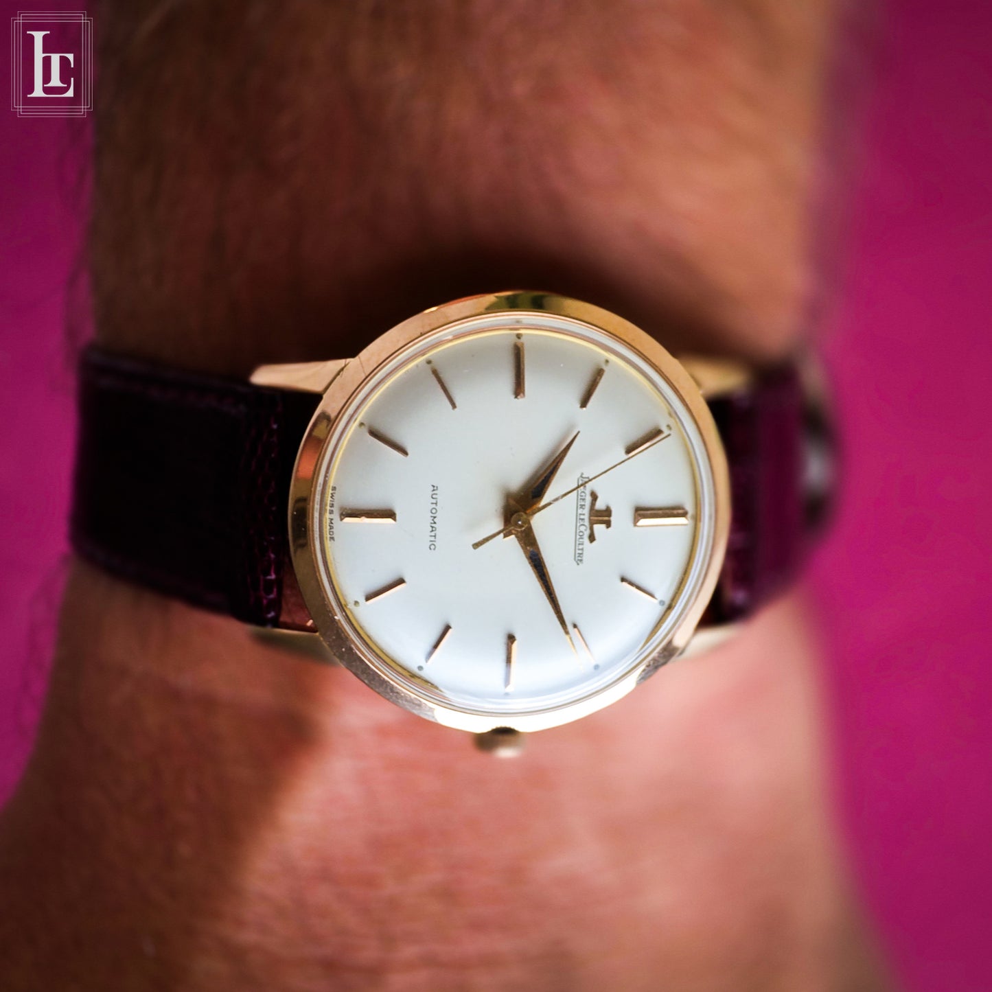 Jaeger LeCoultre classic rose gold