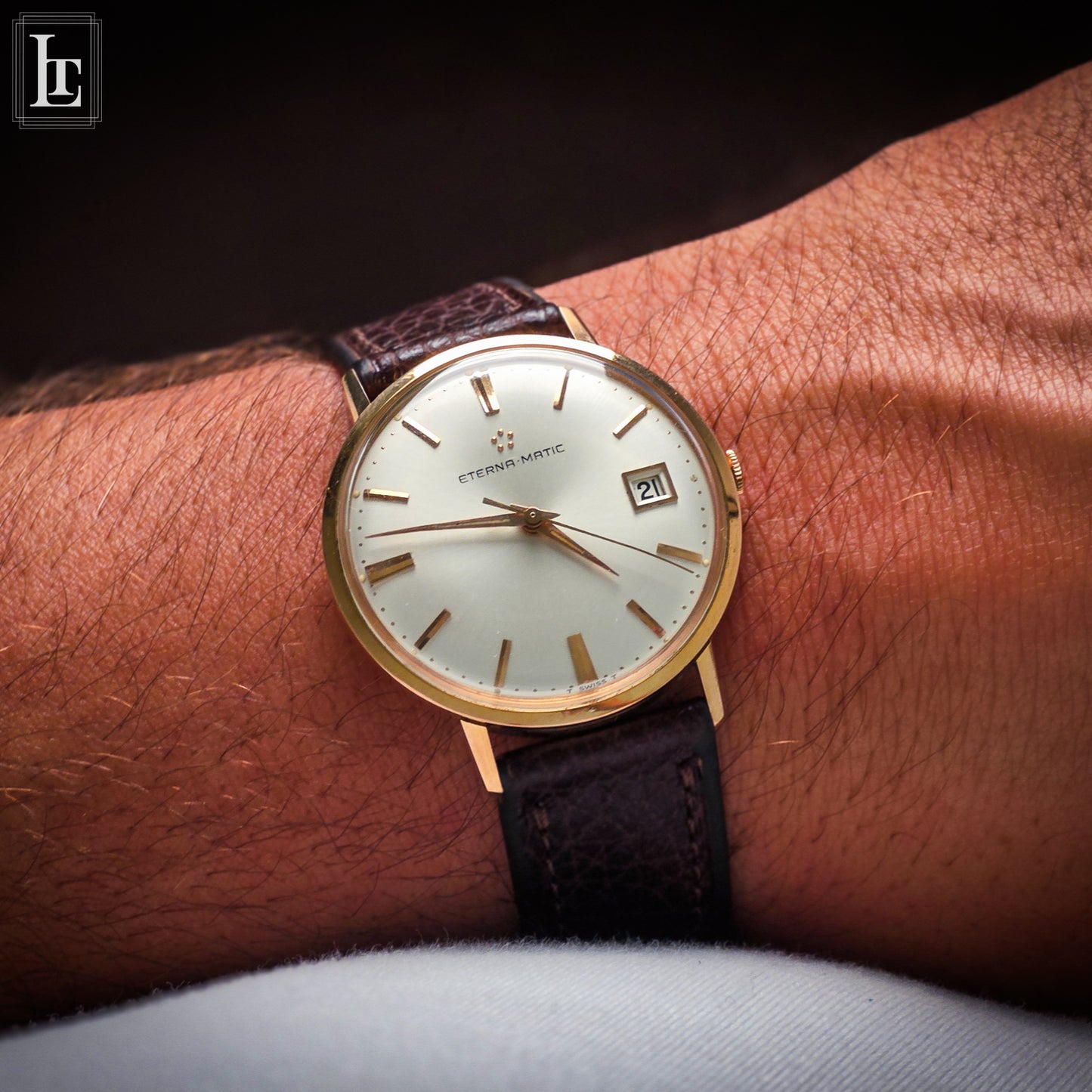 Eterna-matic classic oro rosa NOS