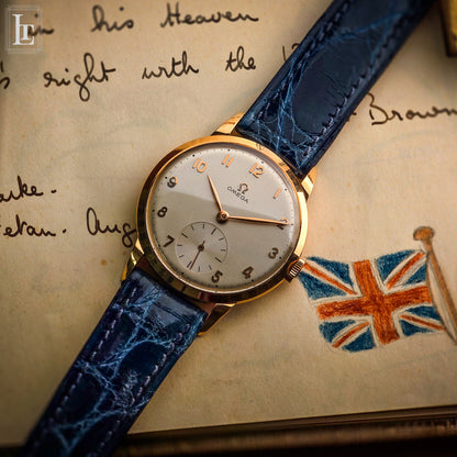 Omega classic rose gold
