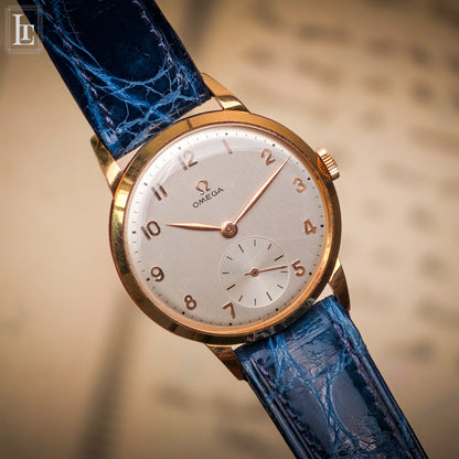 Omega classic rose gold