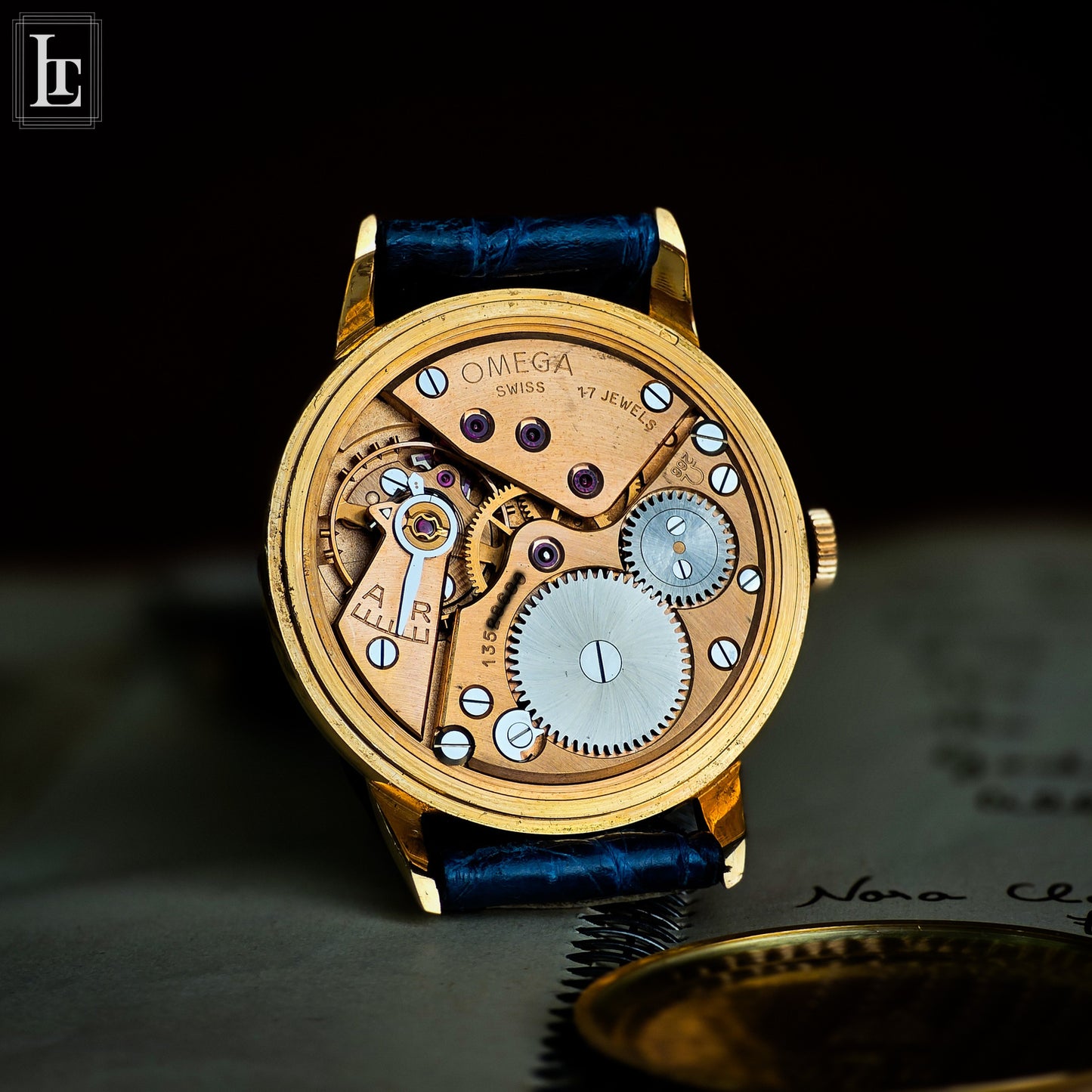 Omega classic rose gold