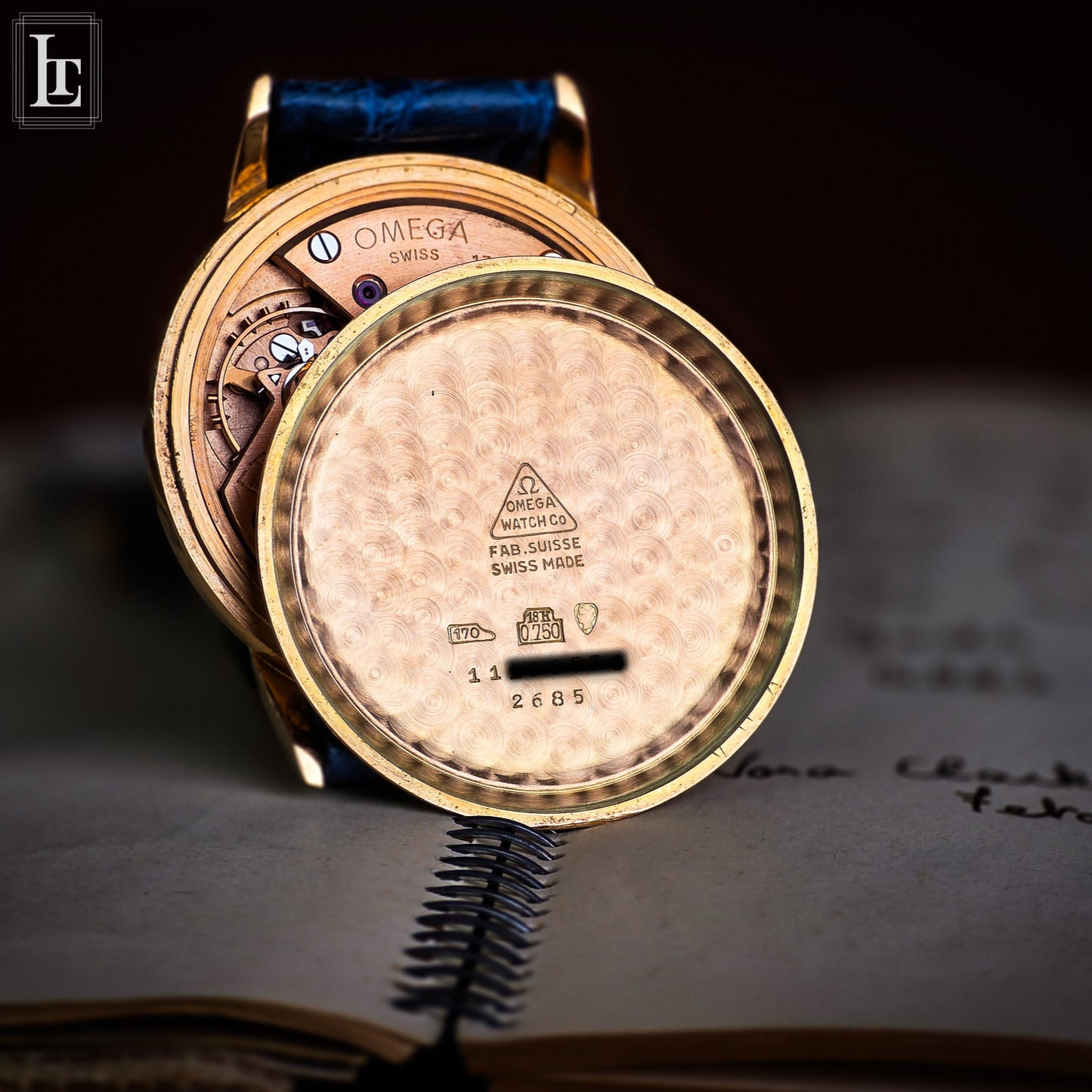 Omega classic rose gold