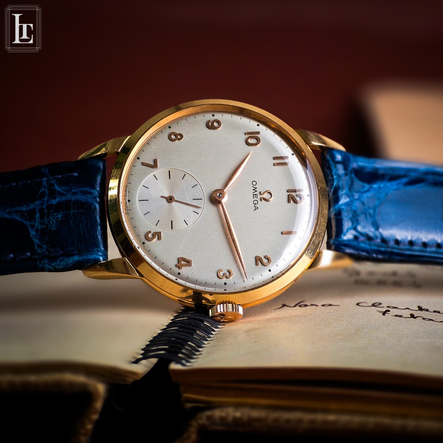 Omega classic rose gold