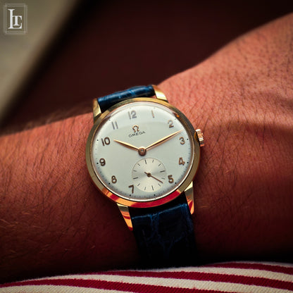 Omega classic rose gold