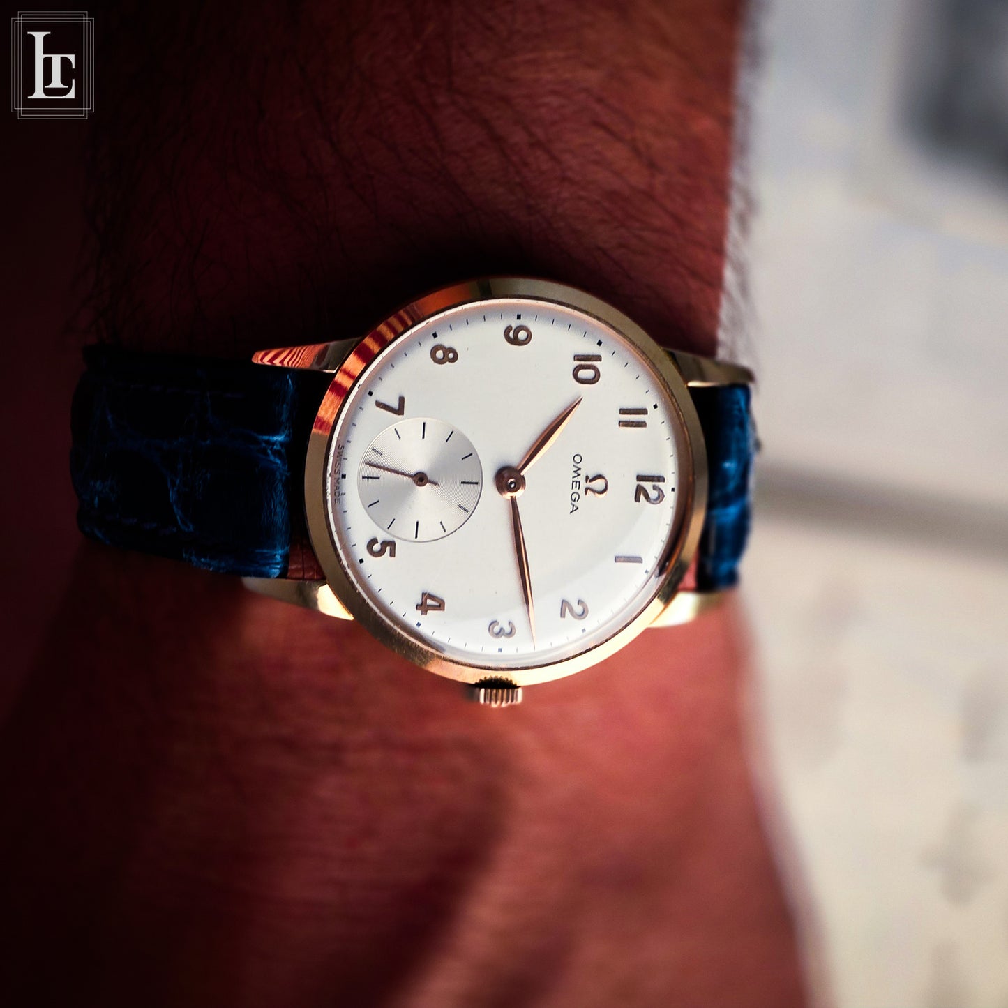 Omega classic rose gold