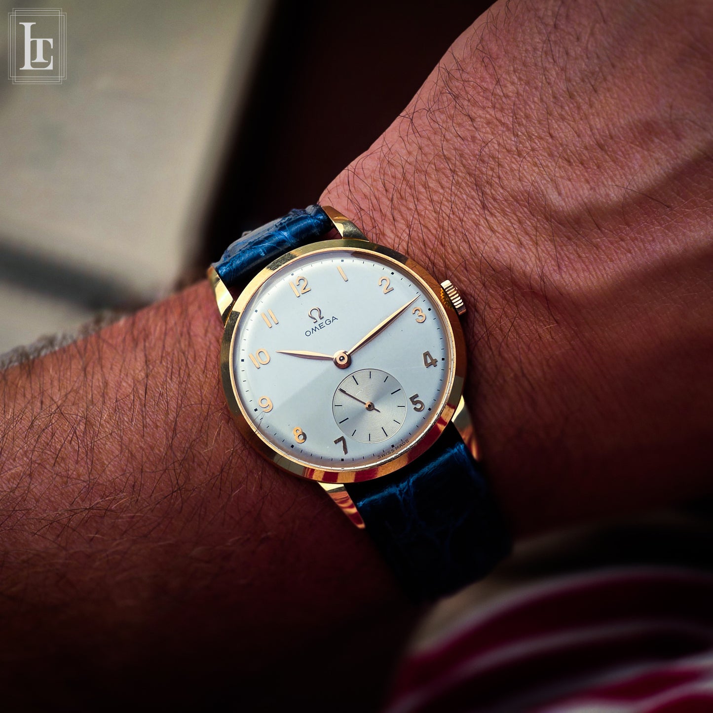 Omega classic rose gold