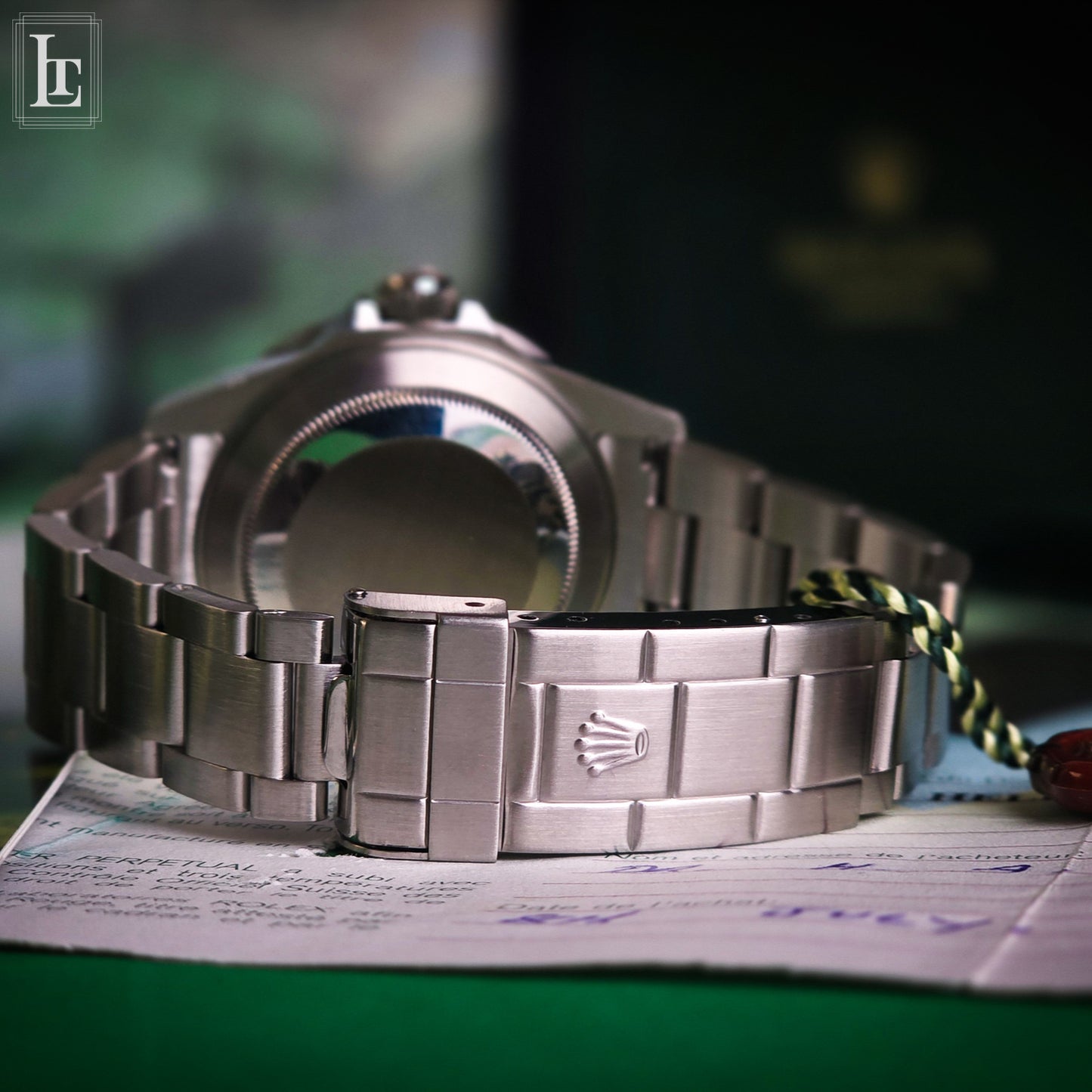 Rolex Submariner 16610 LV "Kermit" fat 4
