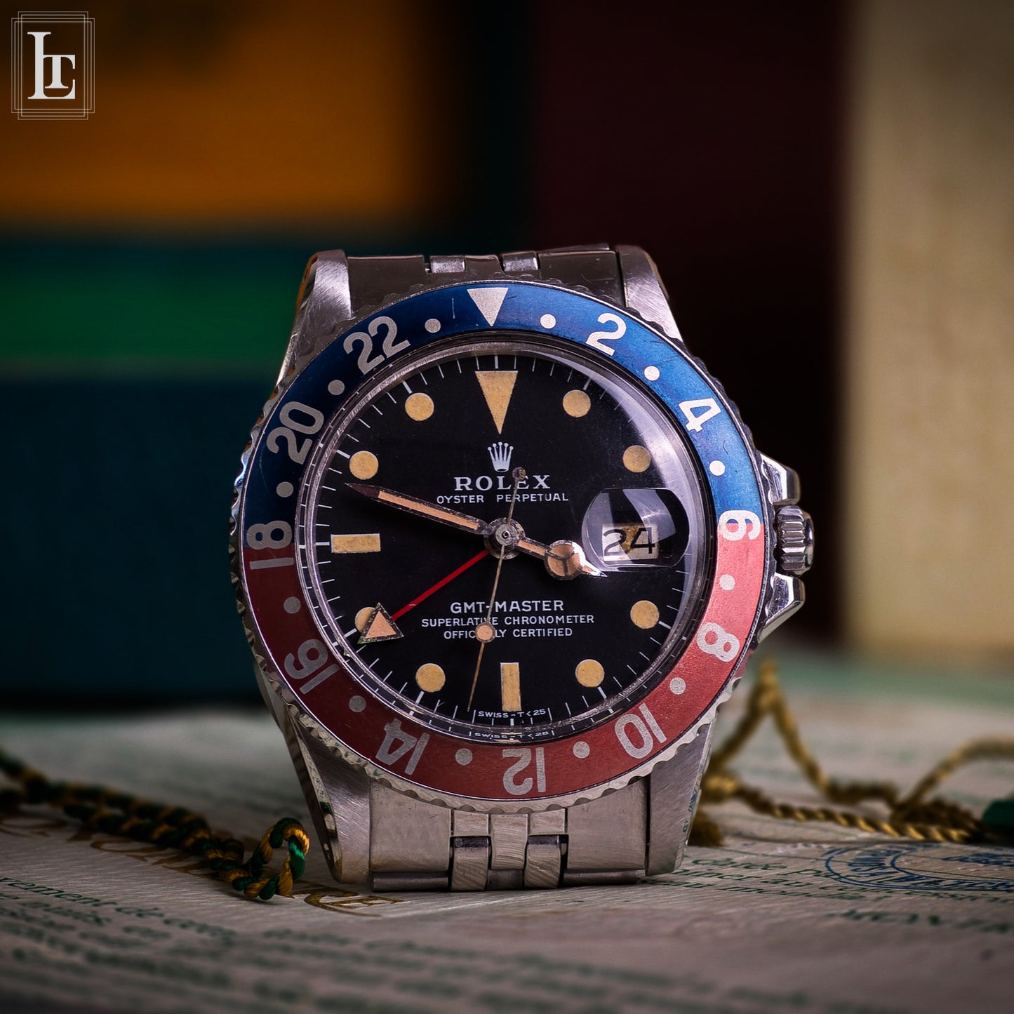 Rolex GMT Master 1675 MK2 b&p