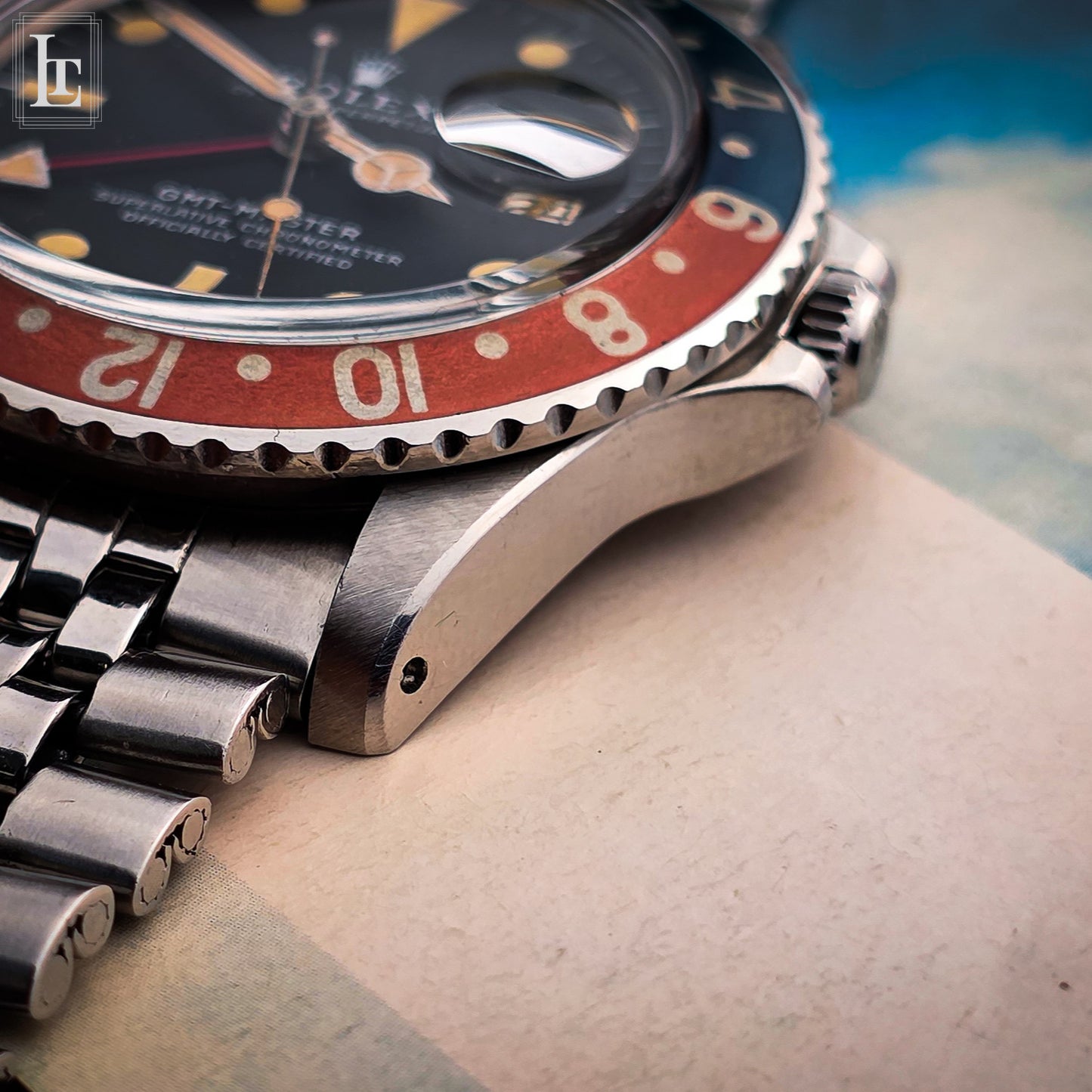 Rolex GMT Master 1675 MK2 b&p