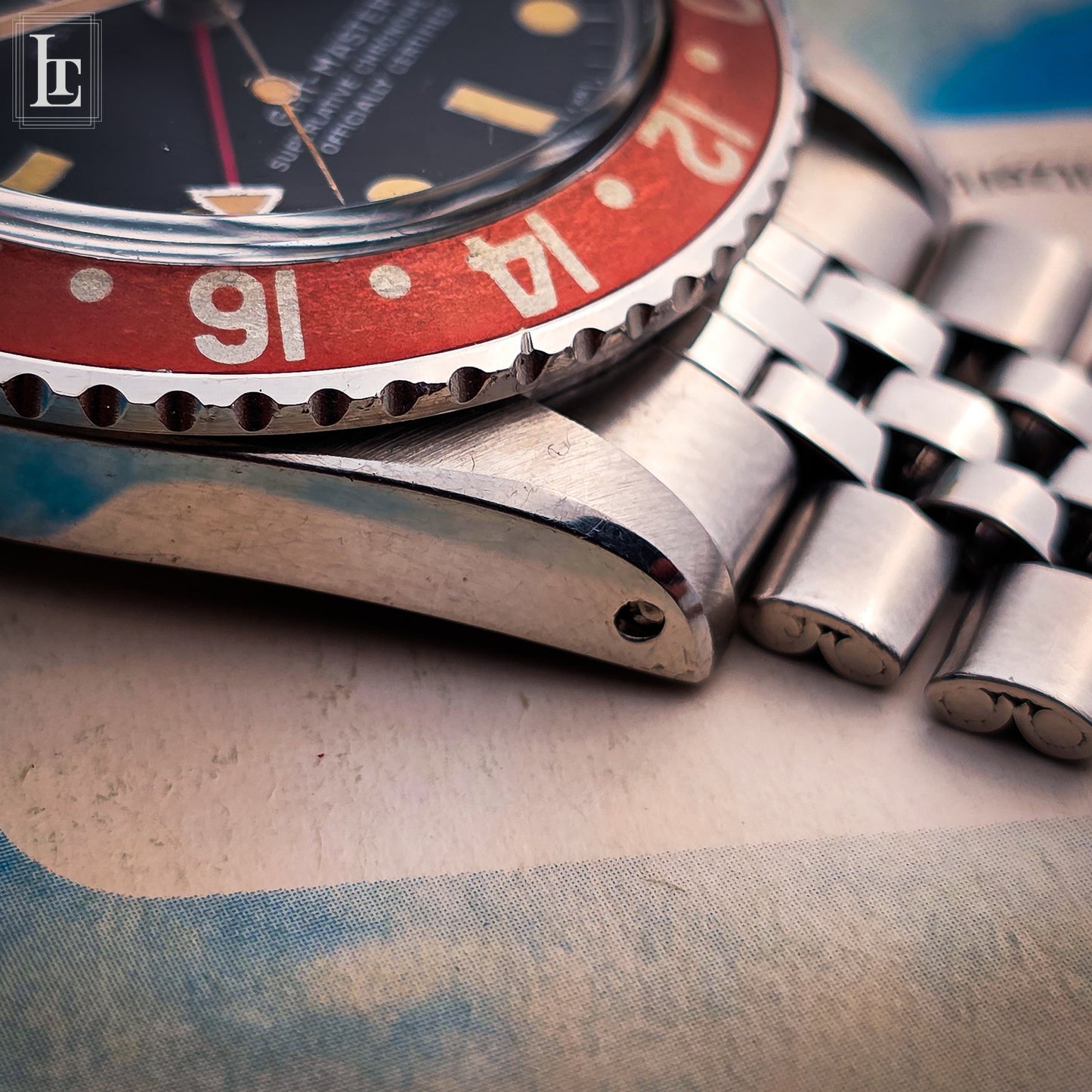 Rolex GMT Master 1675 MK2 b&p