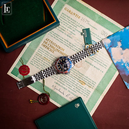 Rolex GMT Master 1675 MK2 b&p