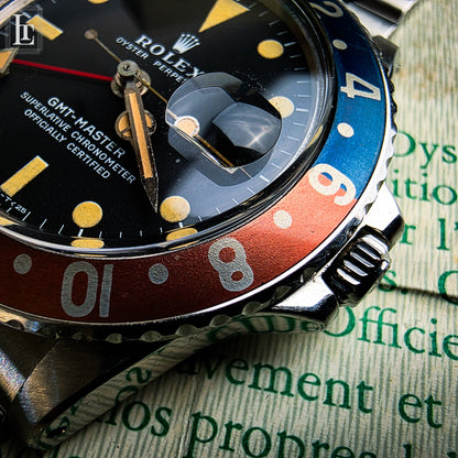 Rolex GMT Master 1675 MK2 b&p