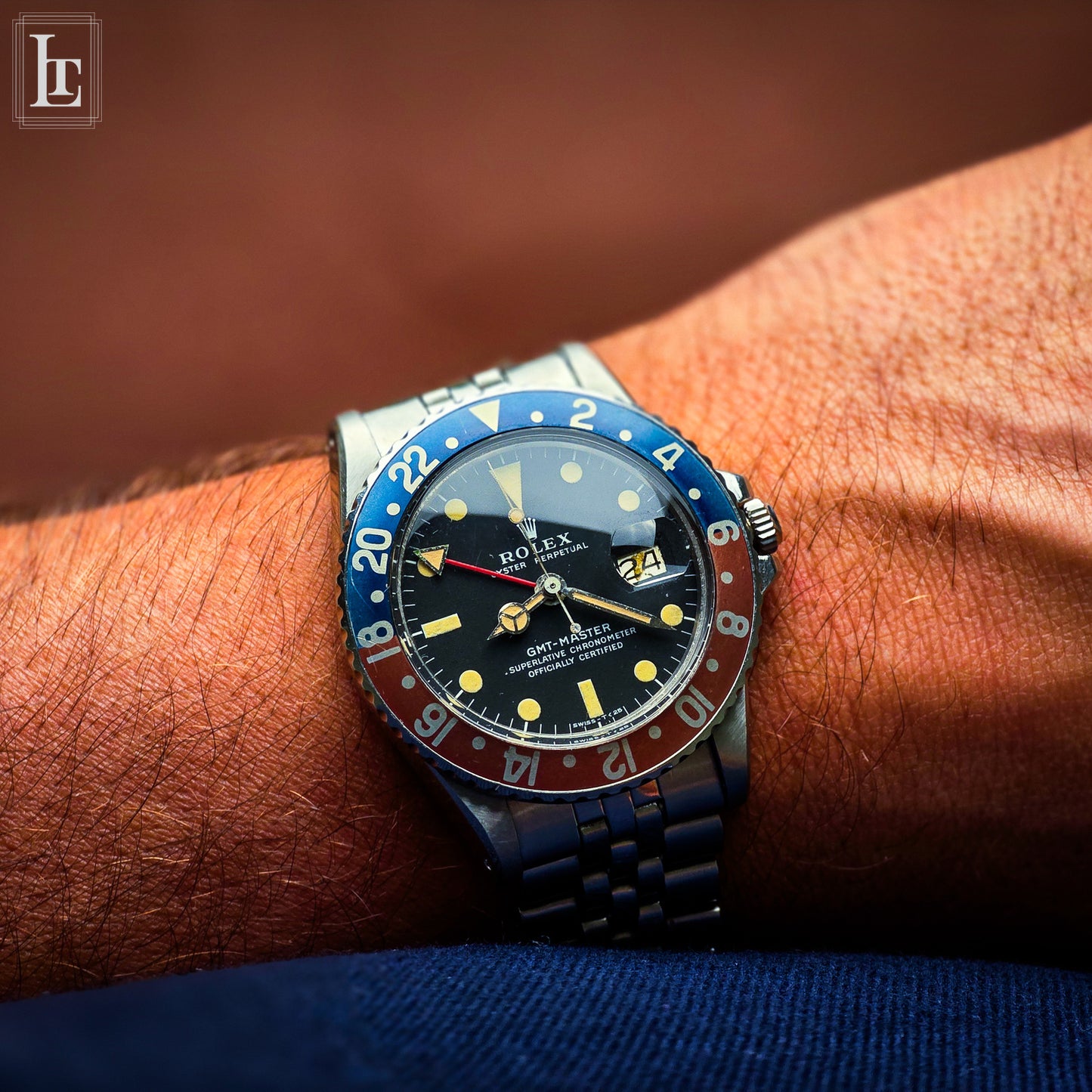 Rolex GMT Master 1675 MK2 b&p