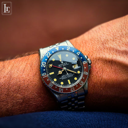 Rolex GMT Master 1675 MK2 b&p
