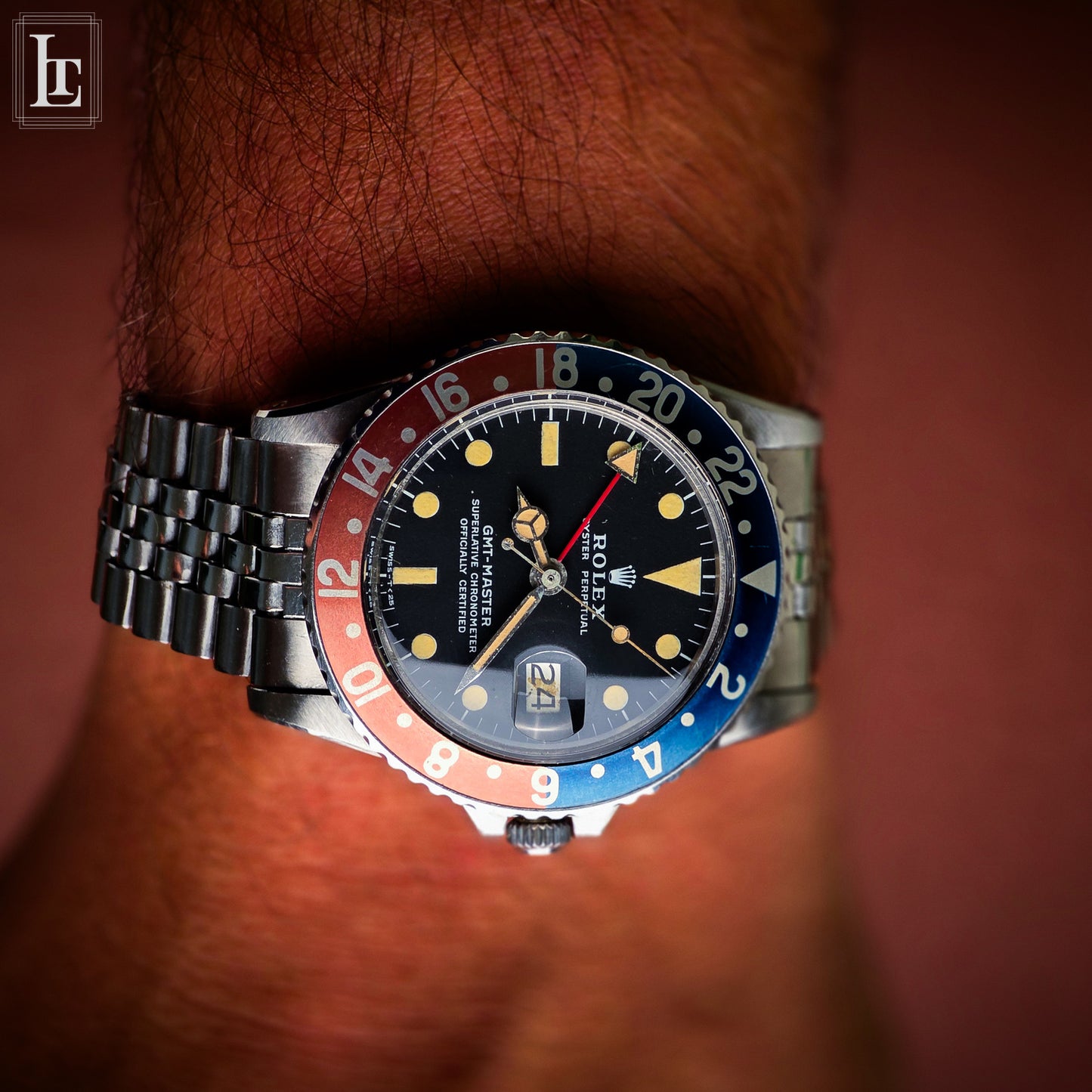 Rolex GMT Master 1675 MK2 b&p
