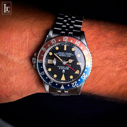 Rolex GMT Master 1675 MK2 b&p