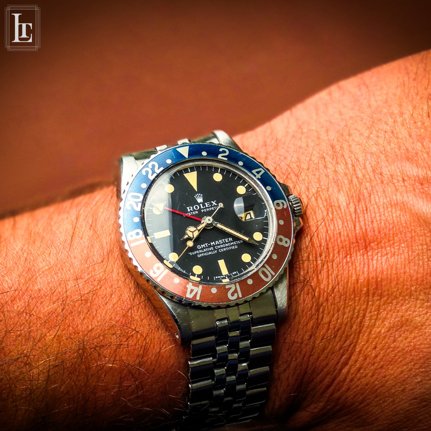 Rolex GMT Master 1675 MK2 b&p