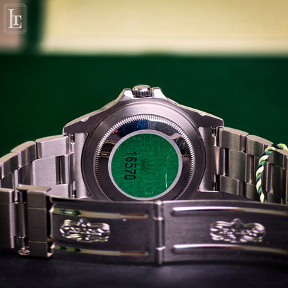Rolex Explorer II nero b&p NOS