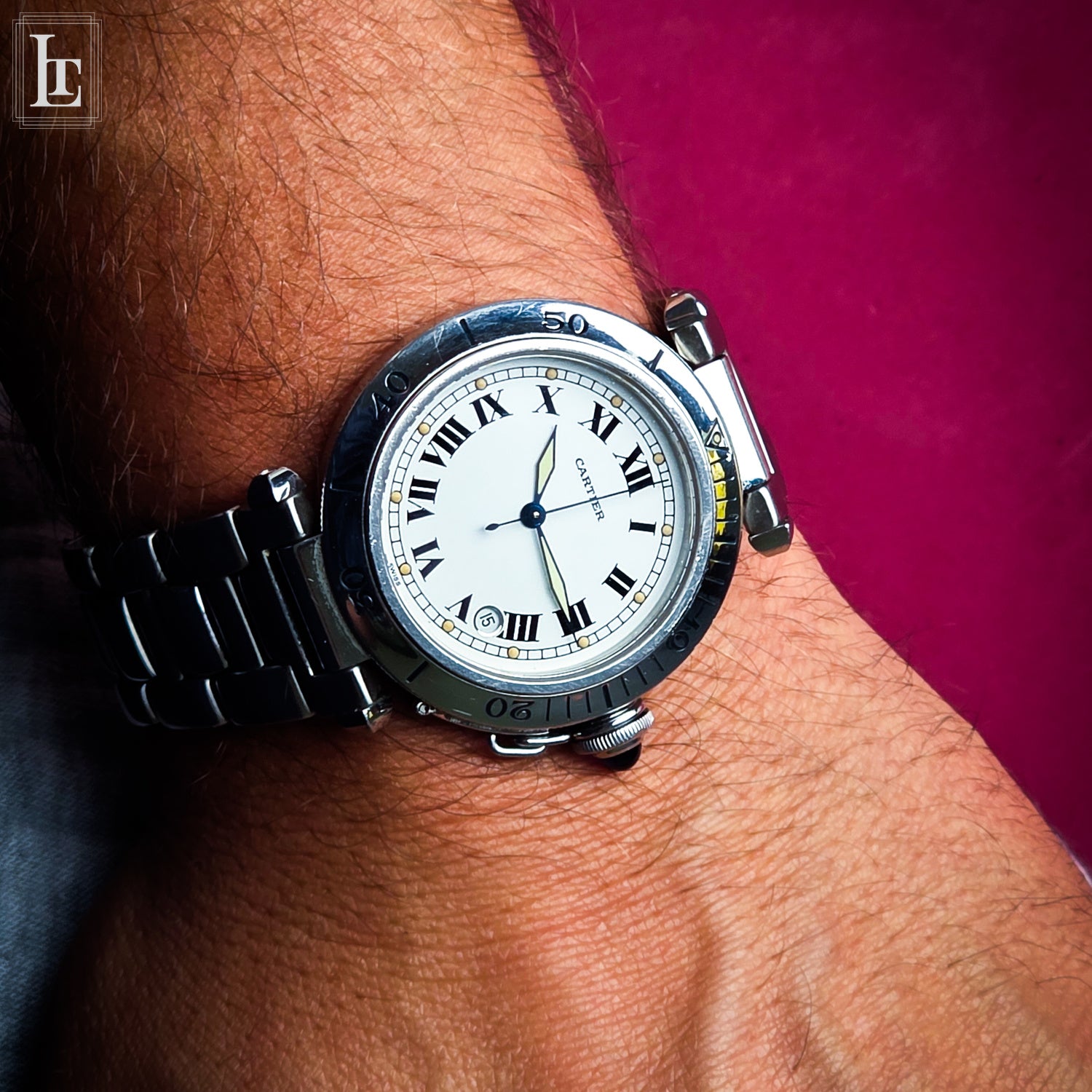 Cartier Pasha 38 mm bracelet – Luxo Time Firenze