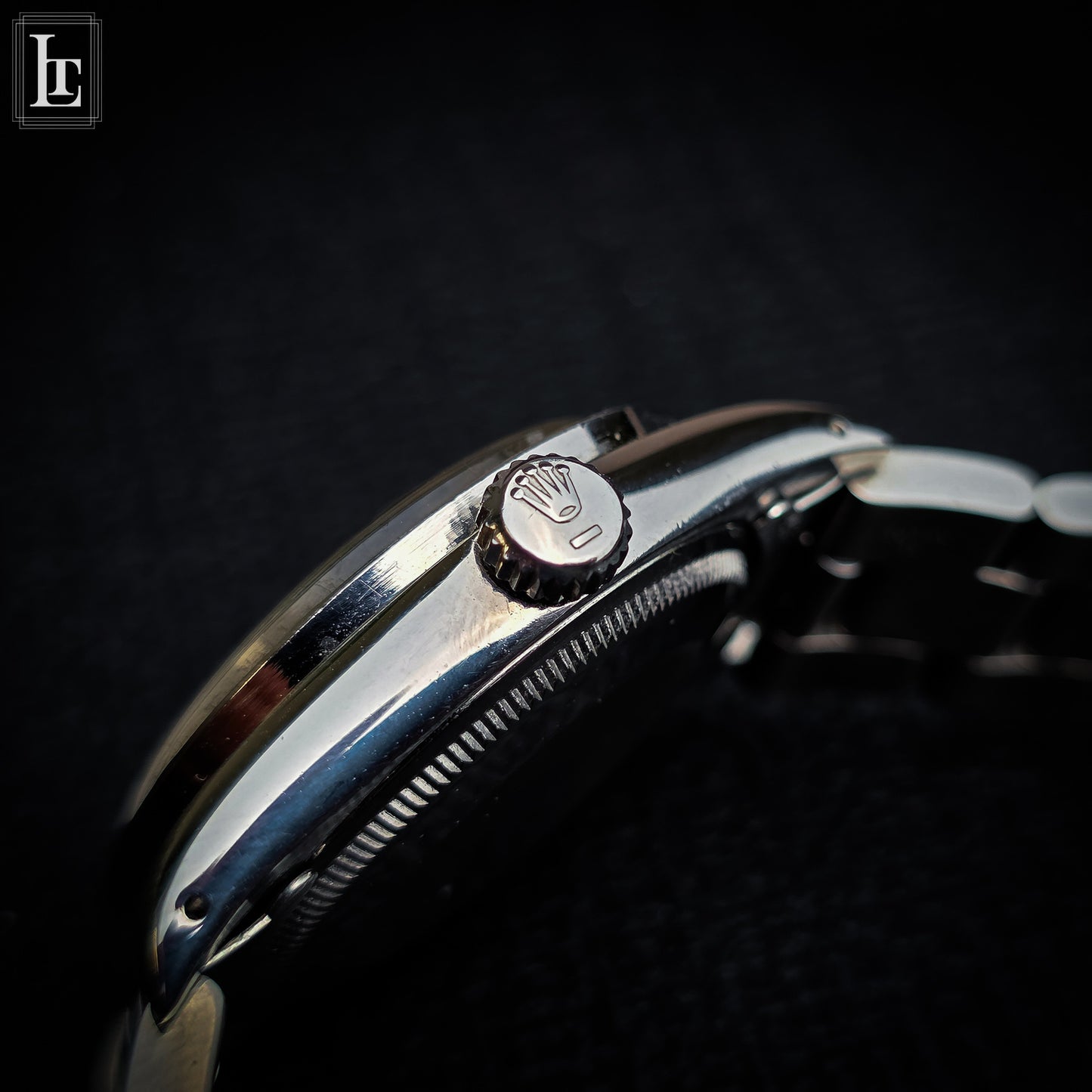 Rolex Date Engine Bezel 1501 grigio