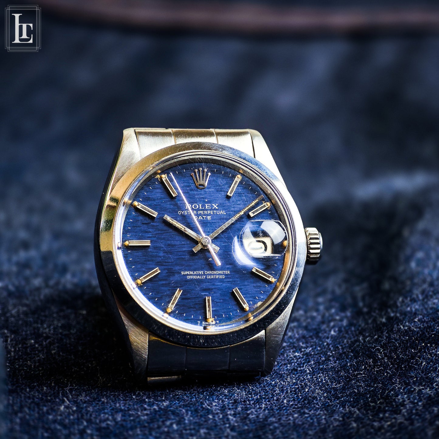 Rolex Date ref.1500 “jeans dial”